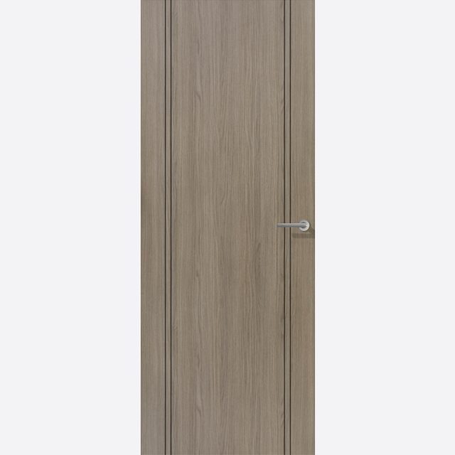 This is an image showing the LPD - Monaco Laminate Pre-finished Light Grey Laminate Doors Available to order from T.H. Wiggans Ironmongery in Kendal