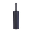 This is an image of a M.Marcus - Standing toilet brush holder Matt Black Finish, br-brush-blk that is available to order from T.H Wiggans Ironmongery in Kendal.