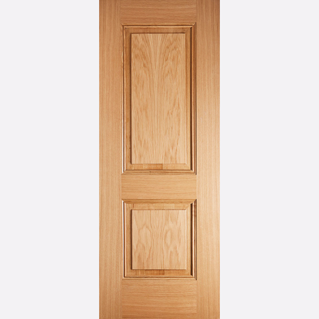 This is an image showing the LPD - Arnhem Pre-Finished Oak Doors Available to order from T.H. Wiggans Ironmongery in Kendal