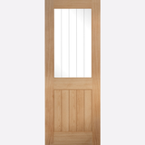 This is an image showing the LPD - Belize 1L Unfinished Oak Doors Available to order from T.H. Wiggans Ironmongery in Kendal