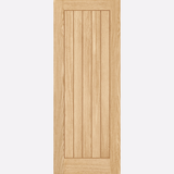 This is an image showing the LPD - Belize Pre-finished Oak Doors Available to order from T.H. Wiggans Ironmongery in Kendal