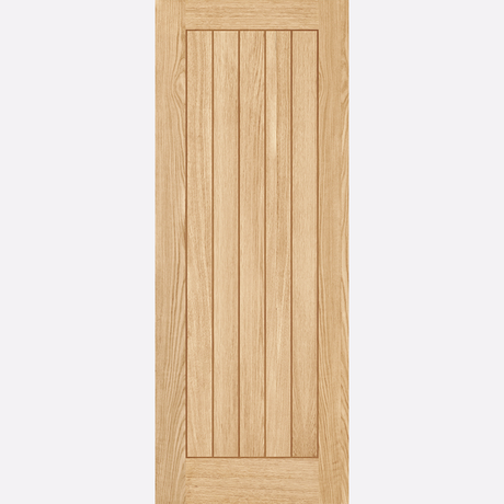 This is an image showing the LPD - Belize Pre-finished Oak Doors Available to order from T.H. Wiggans Ironmongery in Kendal