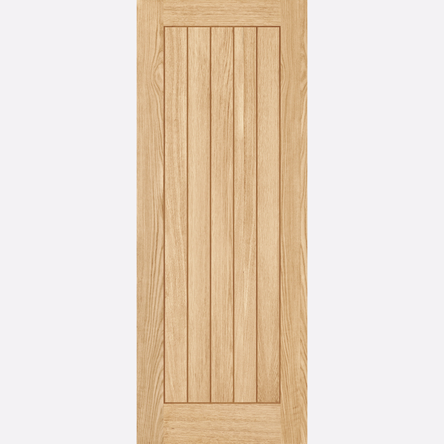 This is an image showing the LPD - Belize Pre-finished Oak Doors Available to order from T.H. Wiggans Ironmongery in Kendal