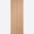 This is an image showing the LPD - Belize Unfinished Oak Doors Available to order from T.H. Wiggans Ironmongery in Kendal