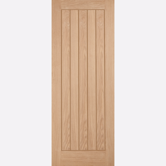 This is an image showing the LPD - Belize Unfinished Oak Doors Available to order from T.H. Wiggans Ironmongery in Kendal