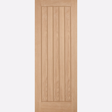 This is an image showing the LPD - Belize Unfinished Oak Doors Available to order from T.H. Wiggans Ironmongery in Kendal