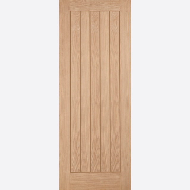 This is an image showing the LPD - Belize Unfinished Oak Doors Available to order from T.H. Wiggans Ironmongery in Kendal