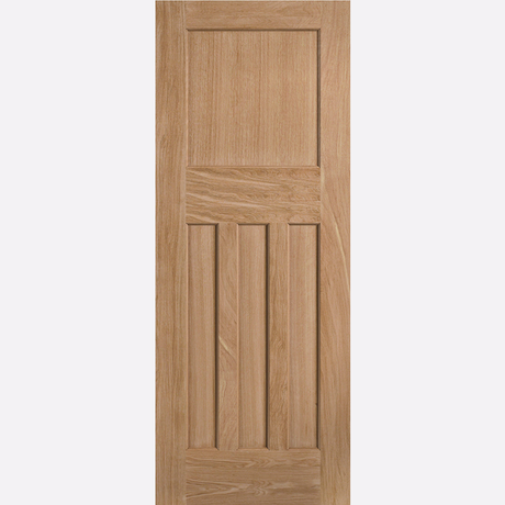 This is an image showing the LPD - DX 30s Unfinished Oak Doors Available to order from T.H. Wiggans Ironmongery in Kendal