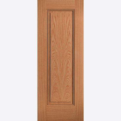 This is an image showing the LPD - Eindhoven Pre-Finished Oak Doors Available to order from T.H. Wiggans Ironmongery in Kendal