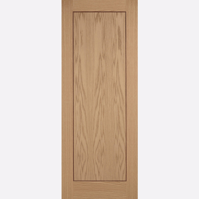 This is an image showing the LPD - Inlay 1P Pre-Finished Oak Doors Available to order from T.H. Wiggans Ironmongery in Kendal