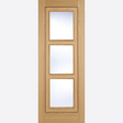 This is an image showing the LPD - Inlay 3L Pre-Finished Oak Doors Available to order from T.H. Wiggans Ironmongery in Kendal