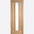 This is an image showing the LPD - Kilburn 1L Unfinished Oak Doors Available to order from T.H. Wiggans Ironmongery in Kendal