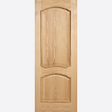 This is an image showing the LPD - Louis Unfinished Oak Doors Available to order from T.H. Wiggans Ironmongery in Kendal