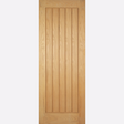 This is an image showing the LPD - Mexicano Pre-Finished Oak Doors Available to order from T.H. Wiggans Ironmongery in Kendal