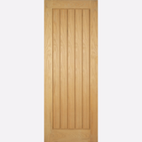 This is an image showing the LPD - Mexicano Unfinished Oak Doors Available to order from T.H. Wiggans Ironmongery in Kendal