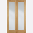 This is an image showing the LPD - Pattern 20 Unfinished Oak Doors Available to order from T.H. Wiggans Ironmongery in Kendal