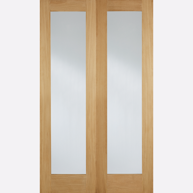 This is an image showing the LPD - Pattern 20 Unfinished Oak Doors Available to order from T.H. Wiggans Ironmongery in Kendal