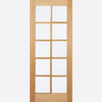 This is an image showing the LPD - SA 10L Unfinished Oak Doors Available to order from T.H. Wiggans Ironmongery in Kendal