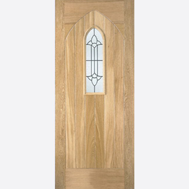 This is an image showing the LPD - Westminster Unfinished Oak Doors Available to order from T.H. Wiggans Ironmongery in Kendal