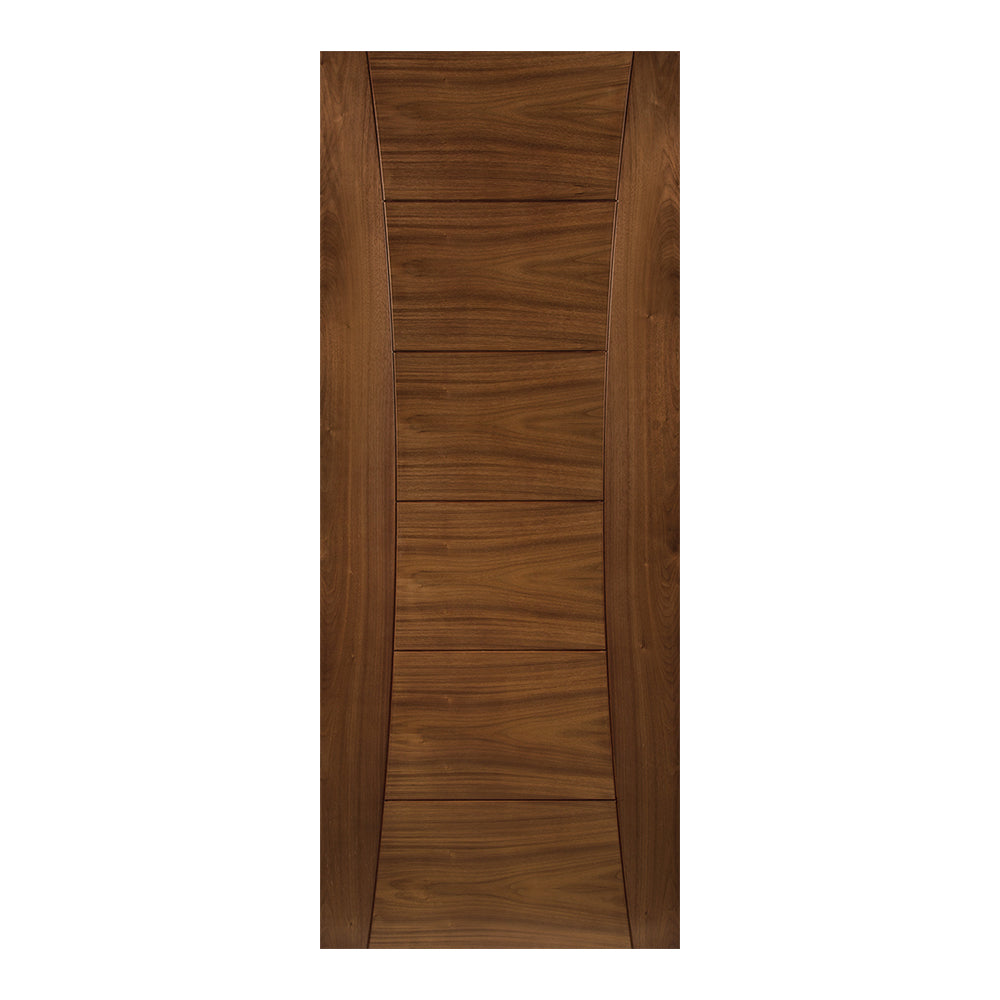 This is an image of Deanta Pamplona Prefinished Walnut Doors available to order from T.H. Wiggans Ironmongery in Kendal