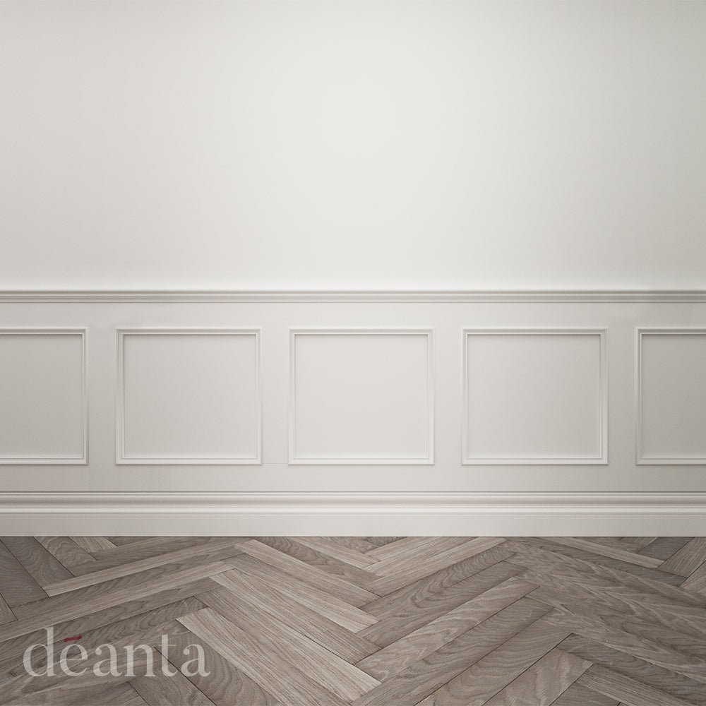 Deanta Balmoral White Primed Wall Panelling