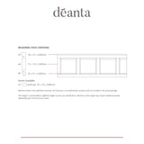 Deanta Balmoral White Primed Wall Panelling