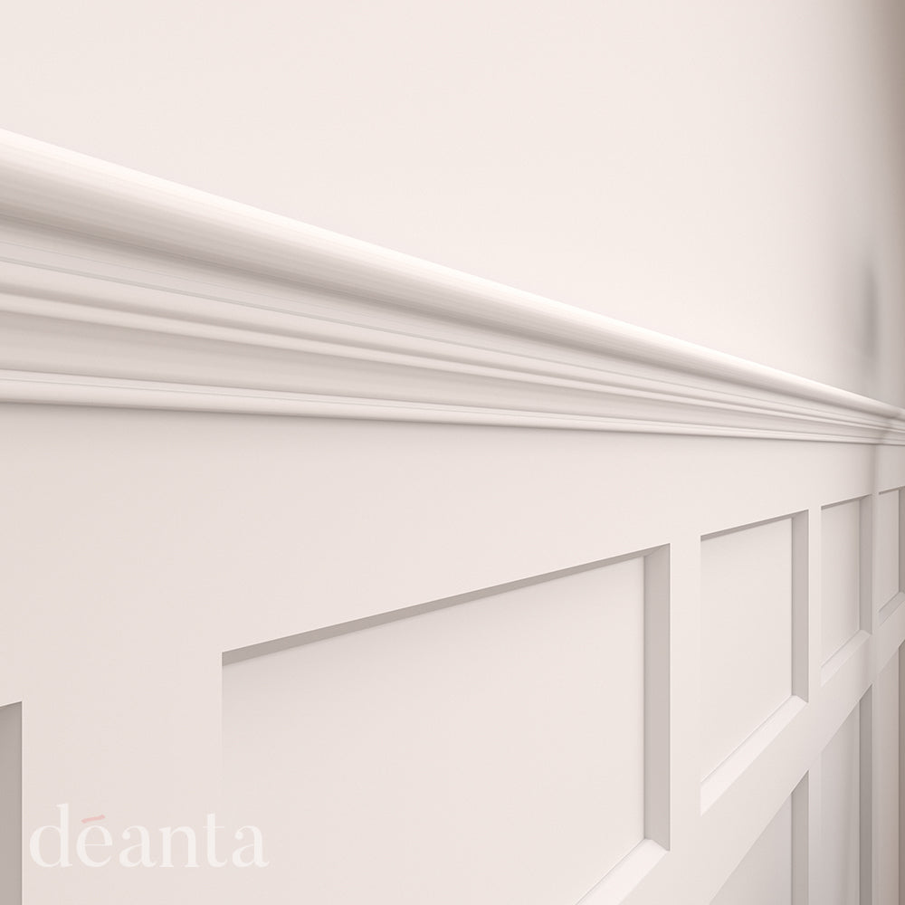 Deanta White Primed Bullnose Moulding