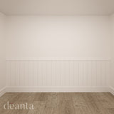 Deanta Madingley White Primed Wall Panelling