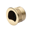 This is an image of a M.Marcus - SLD Pull Ring Each Polished Brass, rd373-pb that is available to order from T.H Wiggans Ironmongery in Kendal.