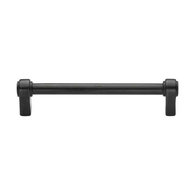This is an image of a M.Marcus - Rustic Dark Bronze Cabinet Pull Ironbridge Design 160mm CTC, rdb3325-160 that is available to order from T.H Wiggans Ironmongery in Kendal.