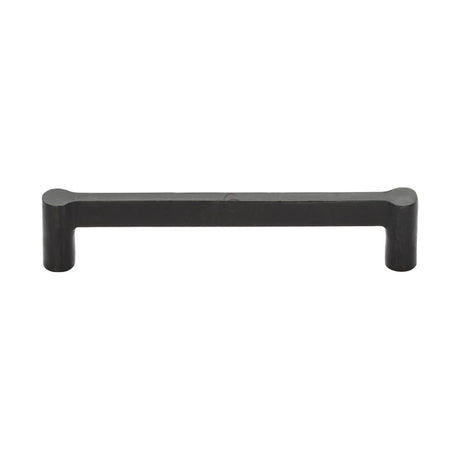 This is an image of a M.Marcus - Rustic Dark Bronze Cabinet Pull Gio Design 160mm CTC, rdb3348-160 that is available to order from T.H Wiggans Ironmongery in Kendal.