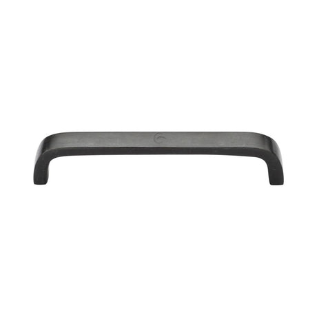 This is an image of a M.Marcus - Rustic Dark Rustic Dark Bronze Cabinet Pull D Shaped 160mm CTC, rdb341-160 that is available to order from T.H Wiggans Ironmongery in Kendal.