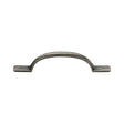 This is an image of a M.Marcus - Rustic Pewter Cabinet Pull Russell Design 158mm, rpw1090-158 that is available to order from T.H Wiggans Ironmongery in Kendal.