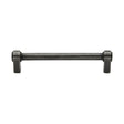 This is an image of a M.Marcus - Rustic Pewter Cabinet Pull Ironbridge Design 160mm CTC, rpw3325-160 that is available to order from T.H Wiggans Ironmongery in Kendal.