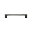 This is an image of a M.Marcus - Rustic Pewter Cabinet Pull Metro Design 96mm CTC, rpw337-96 that is available to order from T.H Wiggans Ironmongery in Kendal.