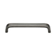 This is an image of a M.Marcus - Rustic Dark Rustic Pewter Cabinet Pull D Shaped 160mm CTC, rpw341-160 that is available to order from T.H Wiggans Ironmongery in Kendal.