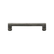 This is an image of a M.Marcus - Rustic Pewter Cabinet Pull Apollo Design 96mm CTC, rpw345-96 that is available to order from T.H Wiggans Ironmongery in Kendal.