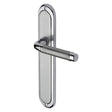 This is an image of a Heritage Brass - Door Handle Lever Latch Saturn Long Design Apollo Finish, sat2010-ap that is available to order from T.H Wiggans Ironmongery in Kendal.