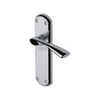 This is an image of a Sorrento - Door Handle Lever Latch Atlanta Design Apollo Finish, sc-7610-ap that is available to order from T.H Wiggans Ironmongery in Kendal.