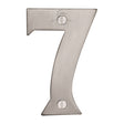 This is an image of a Steel Line Numeral 7 - 3" Steel Line, ss-1560-7-s that is available to order from T.H Wiggans Ironmongery in Kendal.