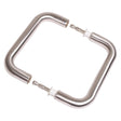 This is an image of a Steel Line Door Pull Handle Back to Back 225mm Satin Stainless Steel finish, ss-d190013-s that is available to order from T.H Wiggans Ironmongery in Kendal.