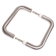 This is an image of a Steel Line Door Pull Handle Back to Back 225mm Satin Stainless Steel finish, ss-d220013-s that is available to order from T.H Wiggans Ironmongery in Kendal.