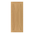 This is an image of Deanta Sorrento Prefinished Oak Doors available to order from T.H. Wiggans Ironmongery in Kendal