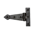 This is an image of a The Tudor Collection - Hinge 128mm Black Iron, tc454 that is available to order from T.H Wiggans Ironmongery in Kendal.
