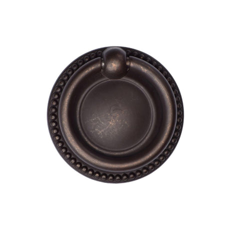 This is an image of a M.Marcus - Classic Ring Pull 050mm Matt Bronze Finish, tk2212-050-lbn that is available to order from T.H Wiggans Ironmongery in Kendal.