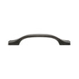 This is an image of a M.Marcus - Luca Cabinet Pull 128mm Matt Bronze Finish, tk5090-128-lbn that is available to order from T.H Wiggans Ironmongery in Kendal.