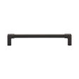 This is an image of a M.Marcus - Mission Cabinet Pull 160mm Matt Black Silk Touch Finish, tk5190-160-sbk that is available to order from T.H Wiggans Ironmongery in Kendal.