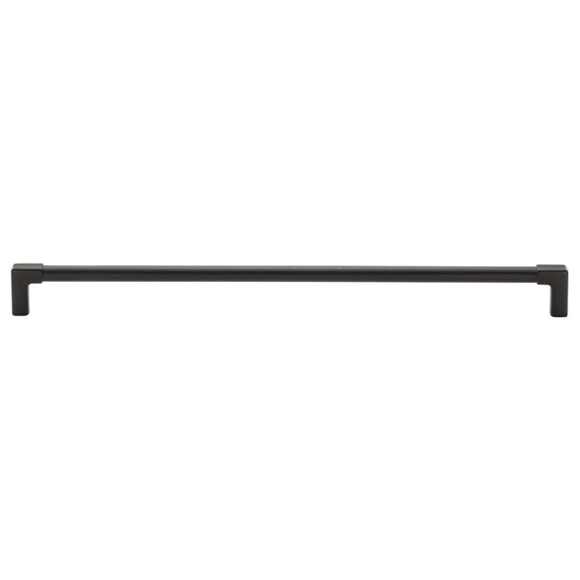 This is an image of a M.Marcus - Mission Cabinet Pull 320mm Matt Black Silk Touch Finish, tk5190-320-sbk that is available to order from T.H Wiggans Ironmongery in Kendal.
