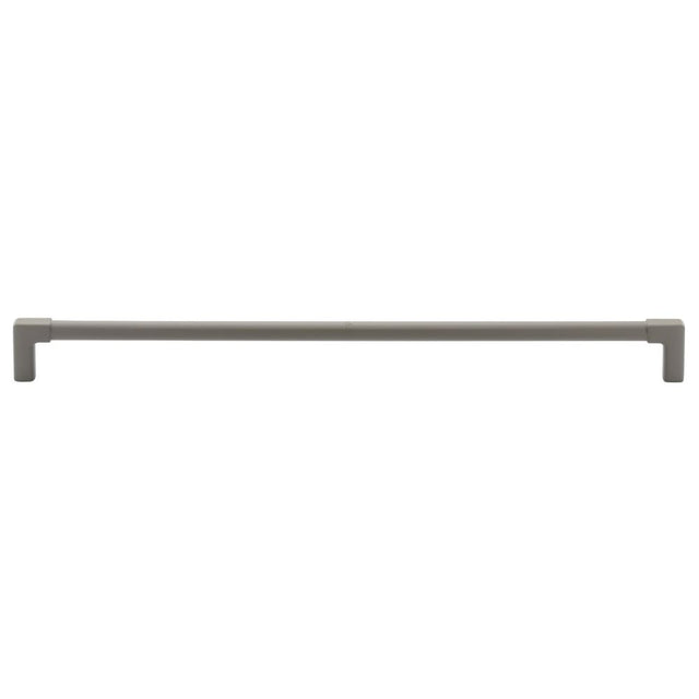 This is an image of a M.Marcus - Mission Cabinet Pull 320mm Grey Silk Touch Finish, tk5190-320-stg that is available to order from T.H Wiggans Ironmongery in Kendal.