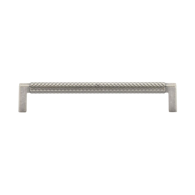 This is an image of a M.Marcus - Paxton Cabinet Pull 160mm Distressed Pewter Finish, tk5191-160-dpw that is available to order from T.H Wiggans Ironmongery in Kendal.